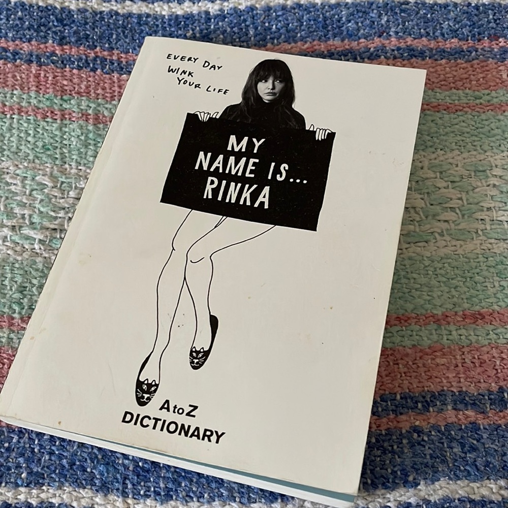 My name is …., Rinka Ato Z dictionary